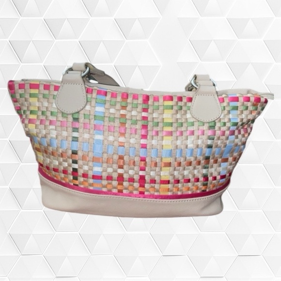 EUC Womens Corey’s Liz Rainbow Boho Fashion Flats size 9 Multi-Colored - Picture 5 of 5